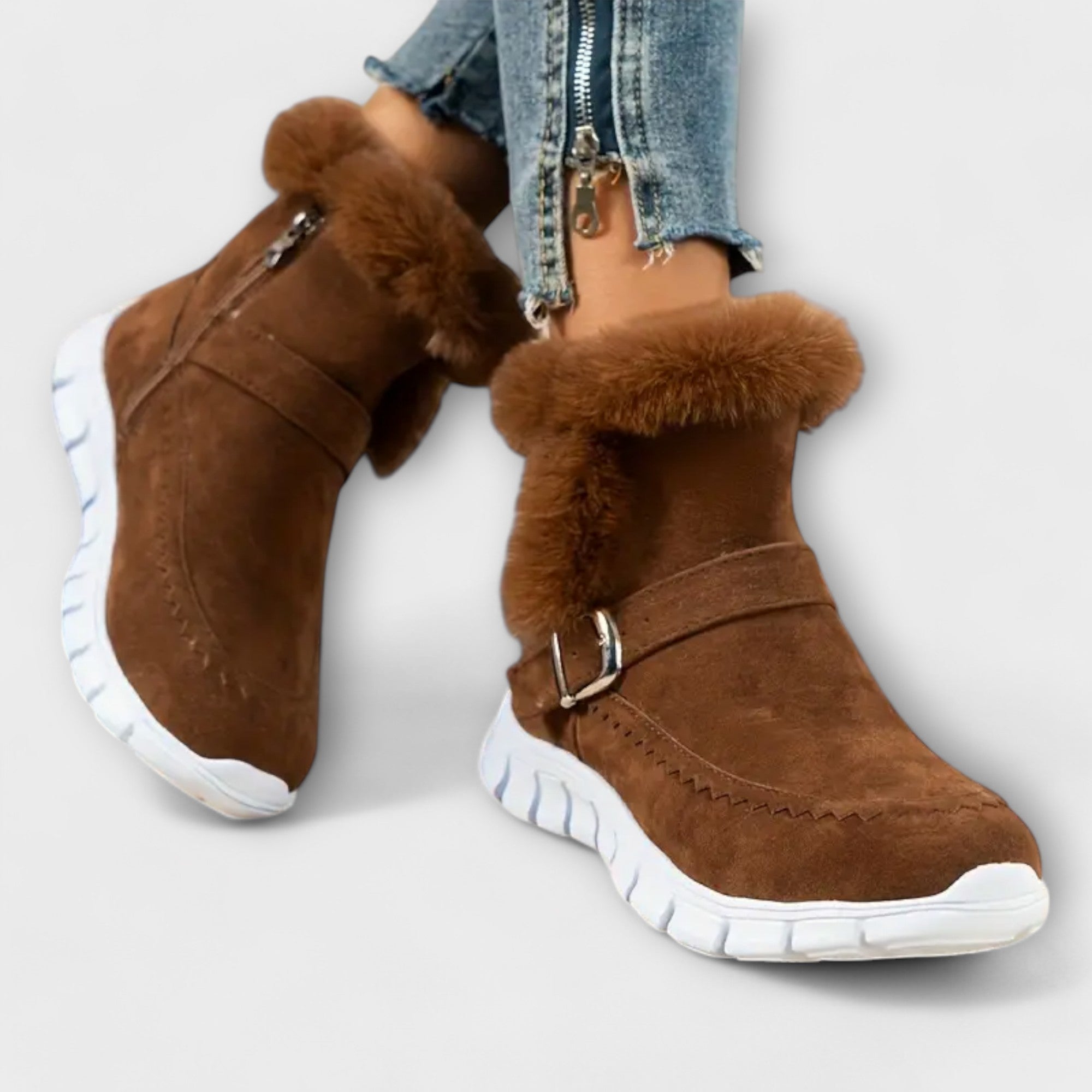 Annabel - Padded Chelsea Ankle Boots