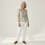 Hazel - Fall Forest Sweater