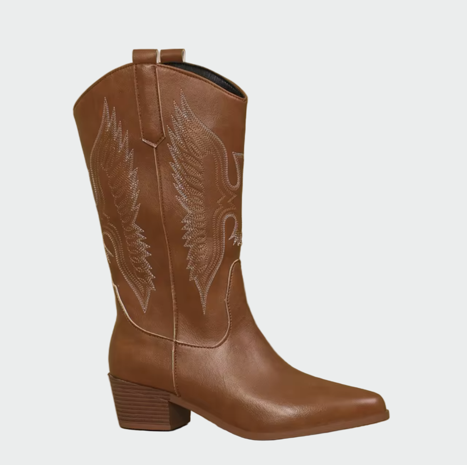 Priscilla - Leather Western Boots