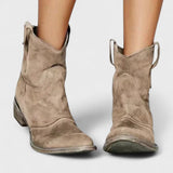 Charlotte - Timeless Western Ankle Boots
