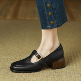Louise - Vintage-Inspired T-Strap Shoes