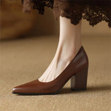 Vera - Block Heel Pumps