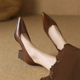 Vera - Block Heel Pumps