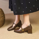 Sylvia - Timeless Mid-Heel Shoes