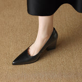 Vera - Block Heel Pumps