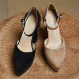Celeste - Platform Ankle-Strap Pumps