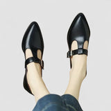 Tessa - Orthopedic Block Heel Mary Janes