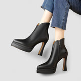Vivienne - Retro Stiletto Boots