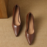 Vera - Block Heel Pumps