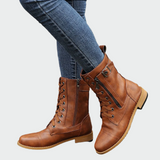 Bernice - Leather Orthopedic Boots