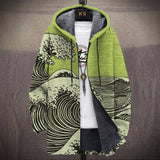Leona - Ocean Wave Print Jacket