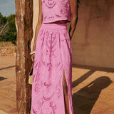 Moira - Pink Lace Set