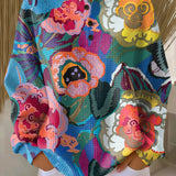 Irene - Large Floral Sweater