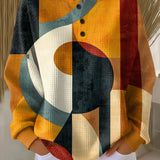 Amelia - Geometric Pattern Sweater