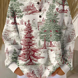 Luna - Winter Landscape Sweater