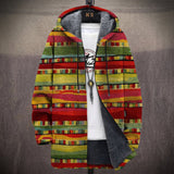 Sabrina - Multicoloured Stripe Print Jacket
