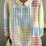 Daisy - Colourblock Dash Blouse